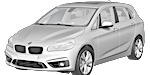 BMW F45 P002C Fault Code
